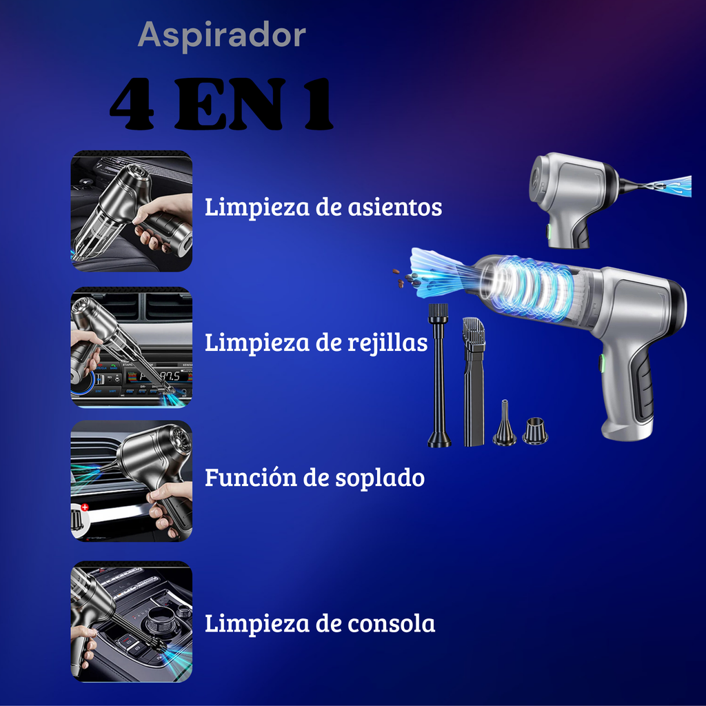 95000PA Portable Car Vacuum Cleaner