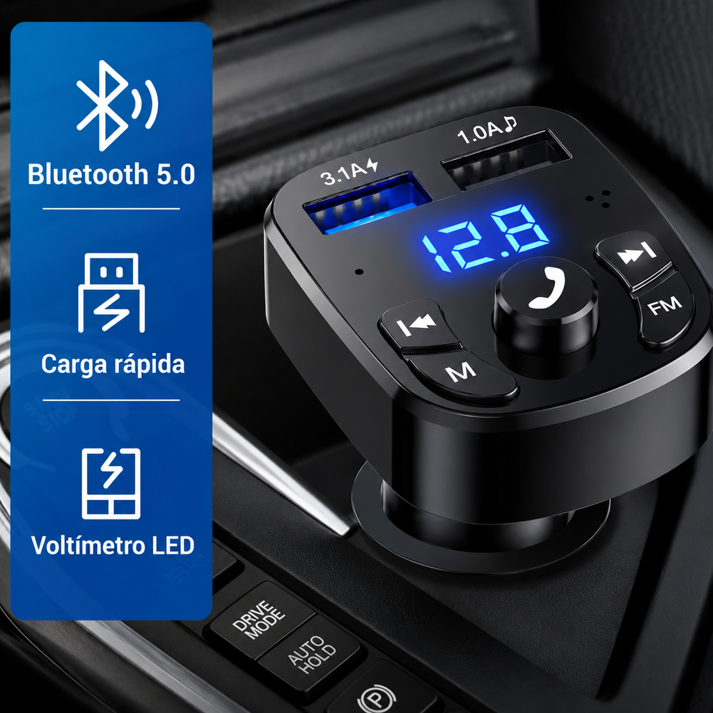 Bluetooth FM Transmitter for Car