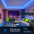TUYA Neon LED Strip Lights 12-24V 84Leds/M Silicone Neon Rope Light with Music Sync RGBIC Dreamcolor Chasing Strip Tape for Room